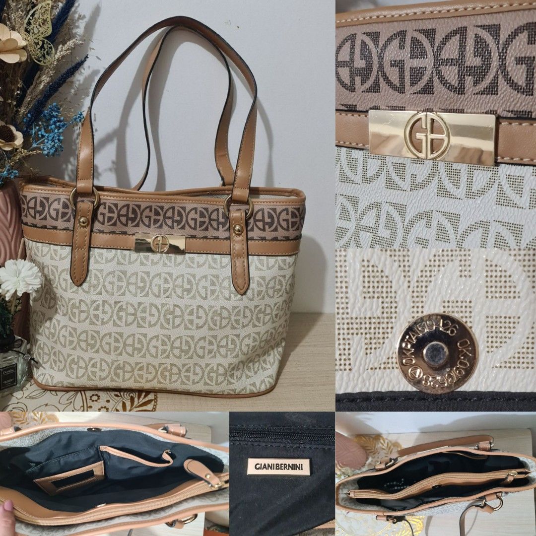 Original Gianni Bernini tote bag Luxury Bags Wallets on Carousell