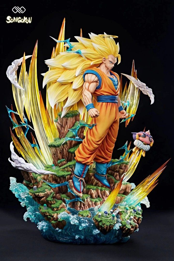 Dragon Ball Z Figure Class Ultra Instinct FC Blue Goku Resin Statue In  stock