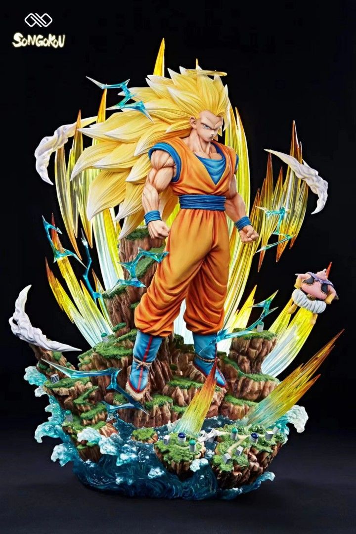 Dragon Ball Z Figure Class Ultra Instinct FC Blue Goku Resin Statue In  stock
