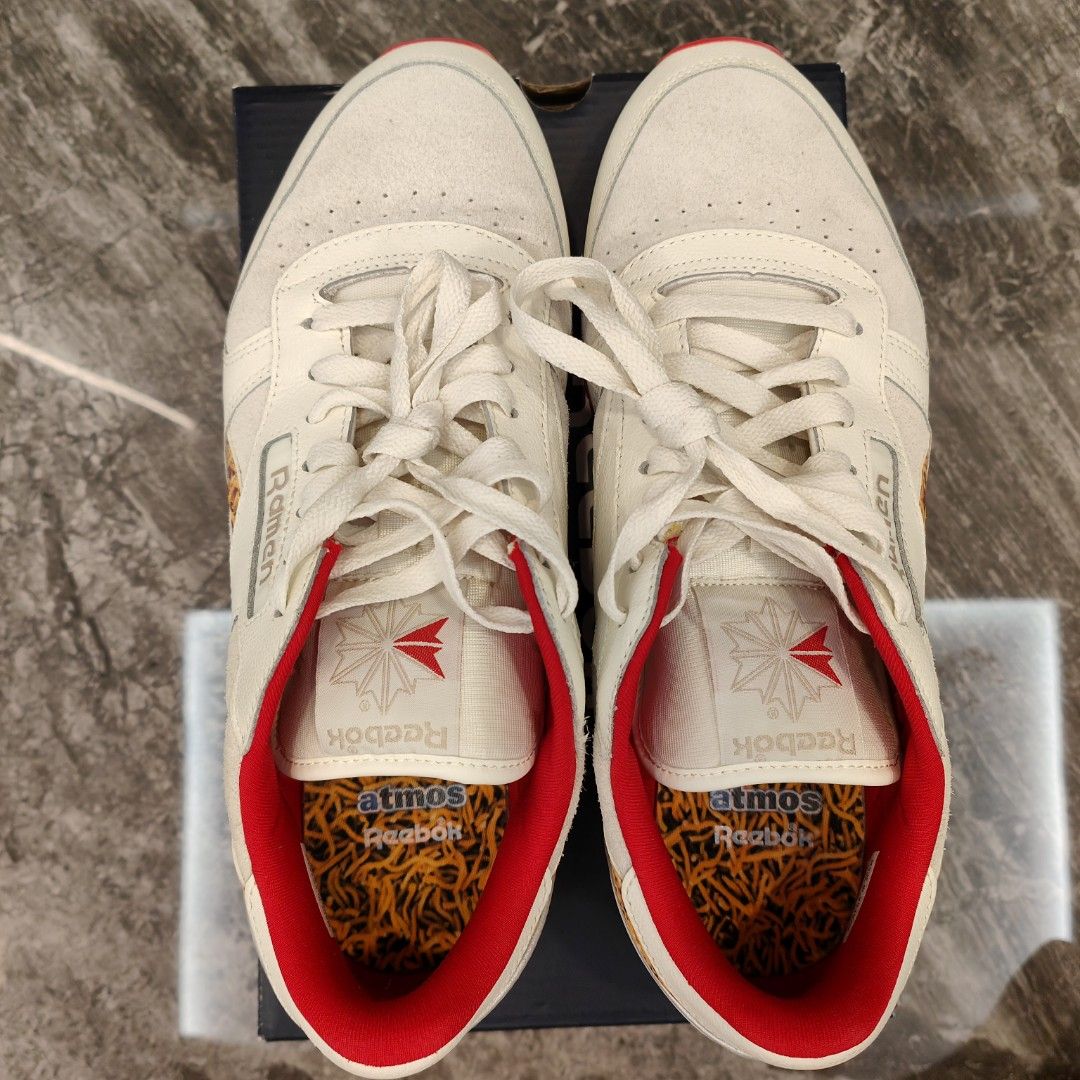 Oyatsu Baby Star x Reebok with Atmos Sneakers Men s Fashion