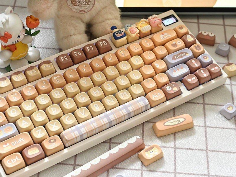 Pancake Computer Pancake bear theme keycaps - MOA profile, Computers & Tech, Parts ...
