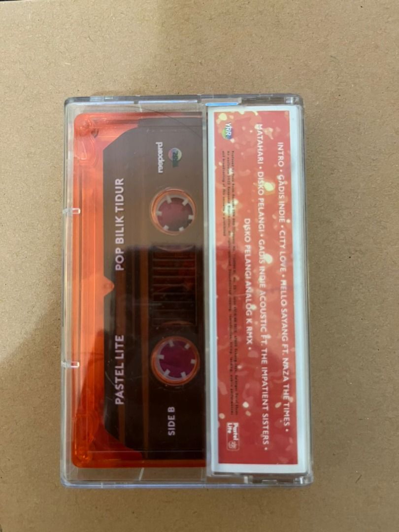 PASTEL LITE BAND KASET, Hobbies & Toys, Music & Media, CDs & DVDs on