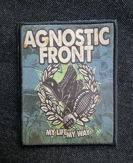 Patches AGNOSTIC FRONT "MY LIFE MY WAY"