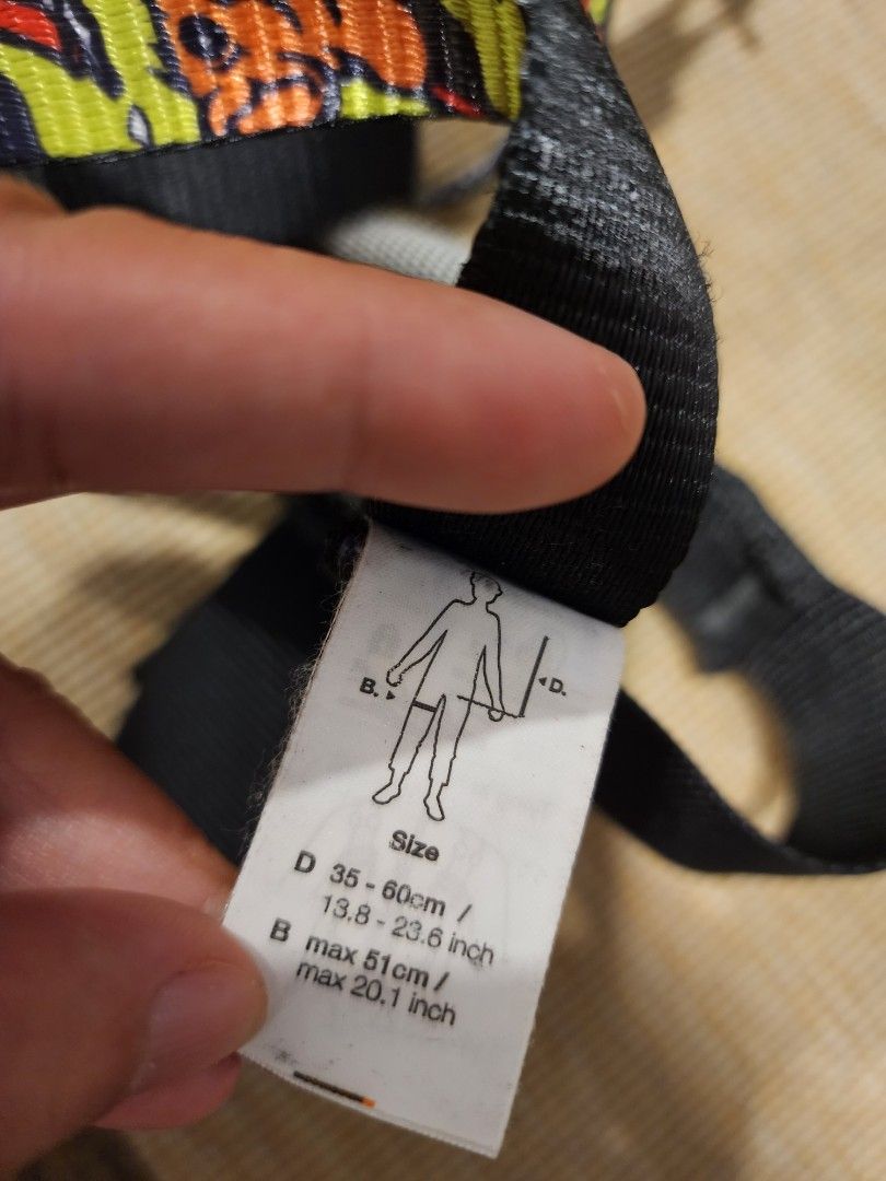 Petzl Simba Fullbody Rock Climbing Adjustable Harness for Kids, Sports Equipment, Other Sports