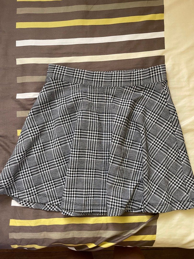 Checkered skirt deals forever 21