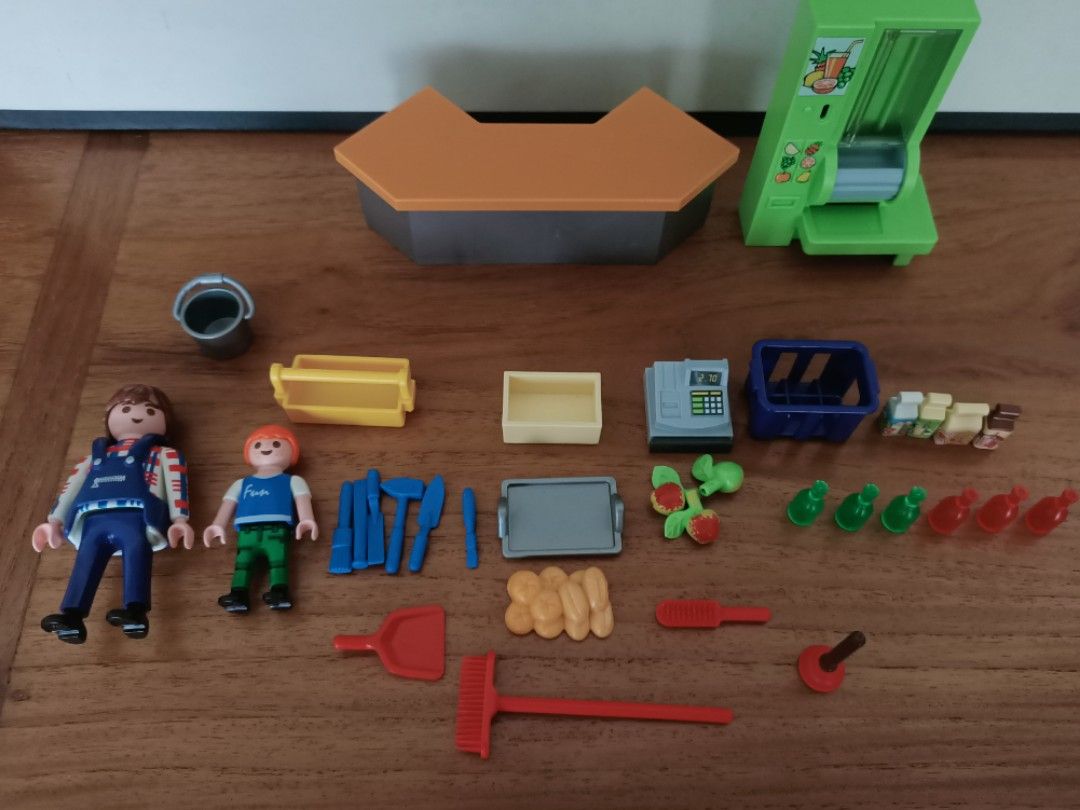 PLAYMOBIL (R419) ECOLE - Comptoir de la Cafeteria pour Ecole 4324 4327