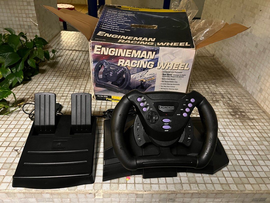 руль playstation racing wheel