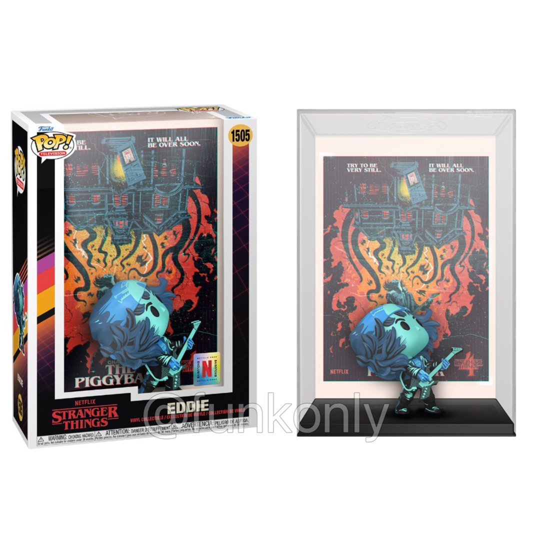 [PO] Stranger Things Season 4 Pop! Vinyl Figures -The Piggyback Eddie ...