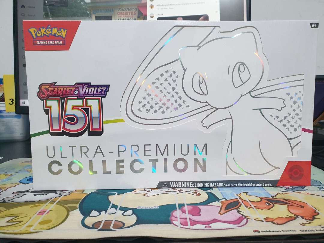 Boîtier Acrylique à Assembler Pour Pokémon 151 UPC – Étui Plexi Transparent Protection UV, Made In Germany
