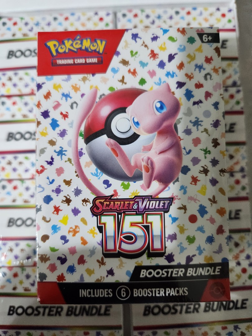 Pokémon TCG: Scarlet & Violet—151 Booster Bundle (6 Booster Packs