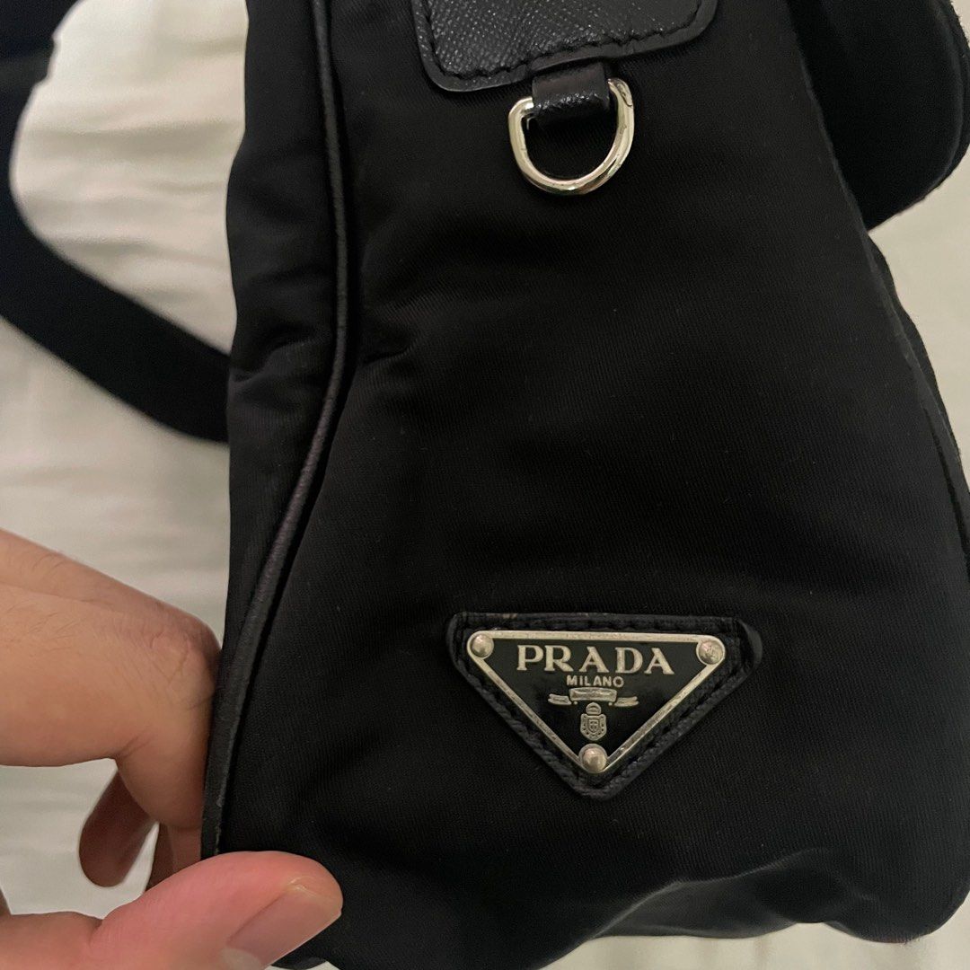 Thrifted top prada bag