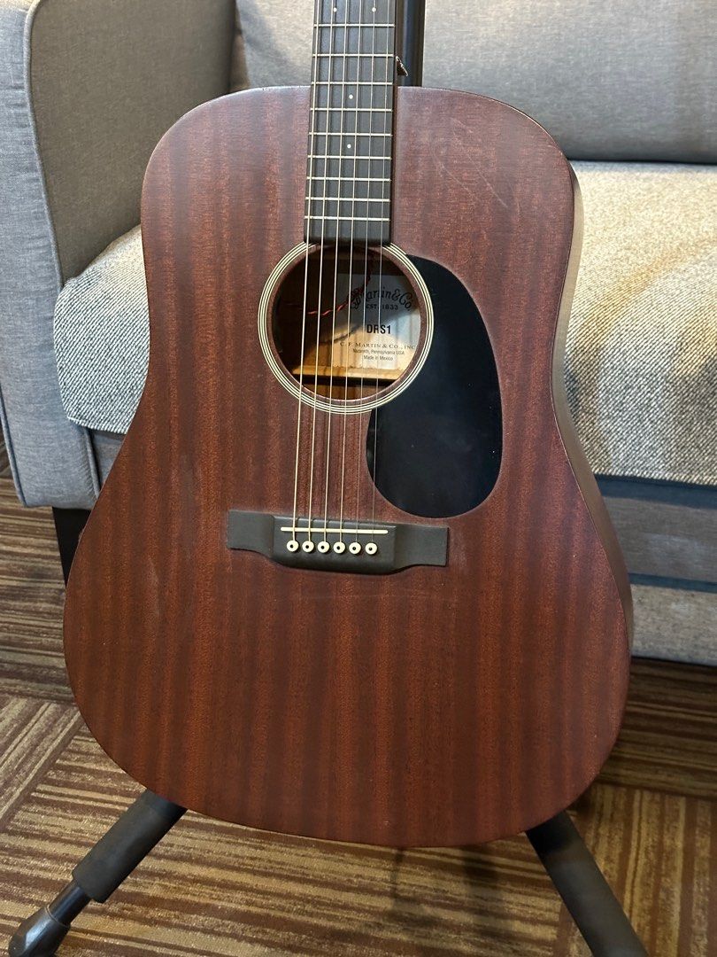 PRE OWNED Martin DRS1 Acoustic Guitar (Bridge Lifting Up), Hobbies