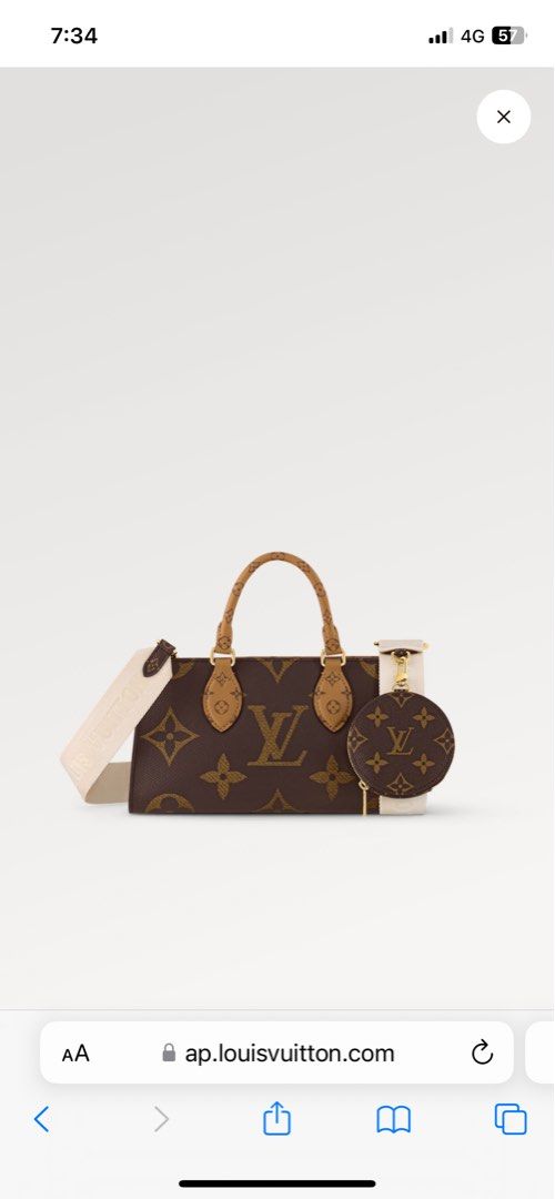 Pre order in Dec 23 Louis Vuitton OnTheGo East West Luxury Bags Wallets on Carousell