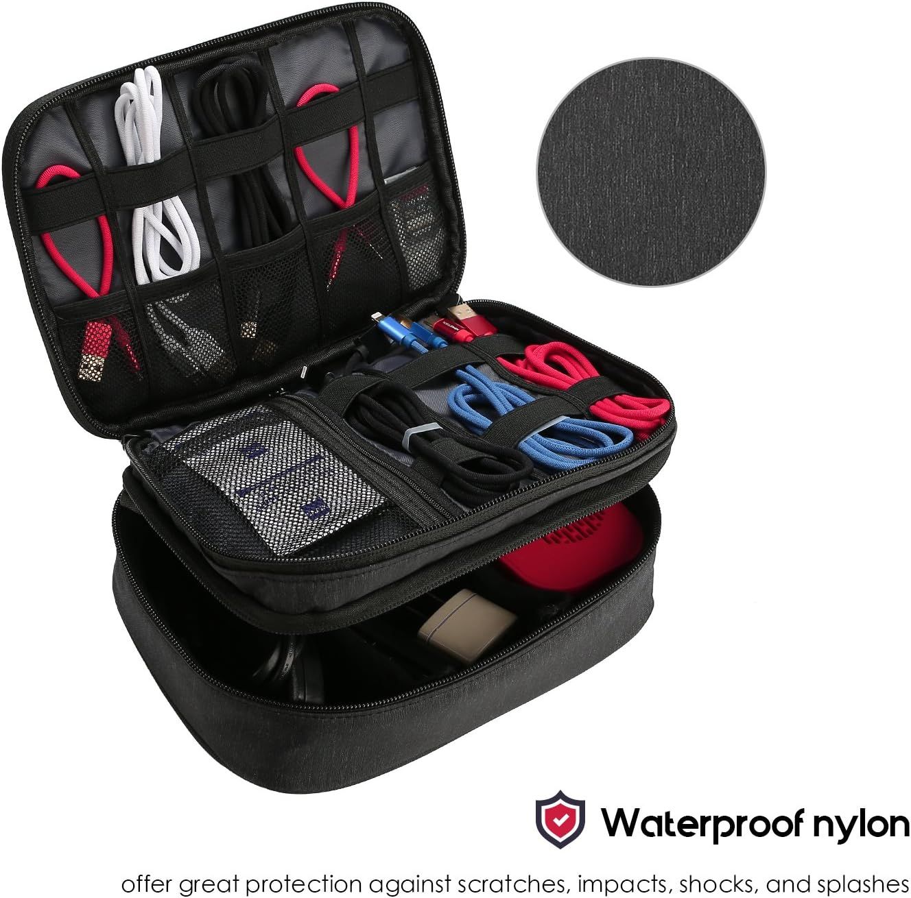 Procase travel store gear organizer