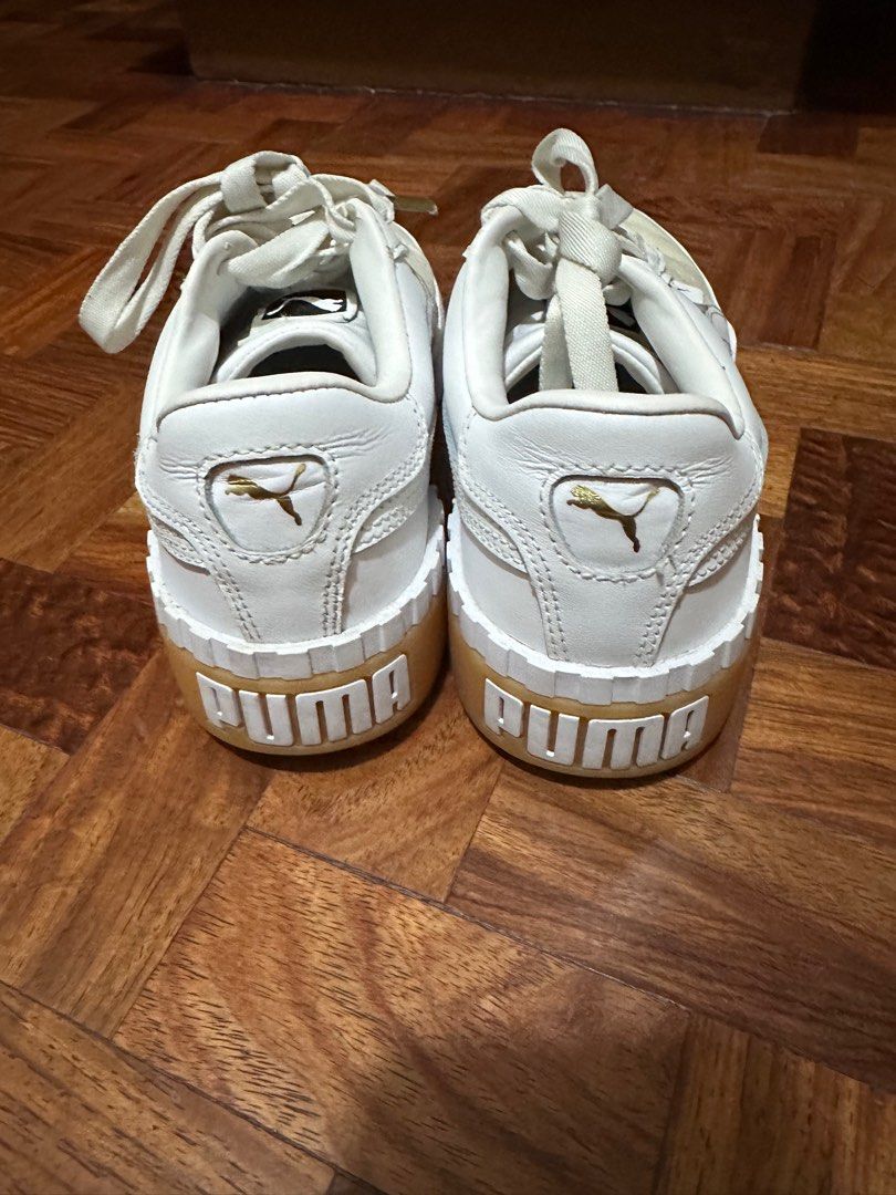 Puma Gum Sole White Size 5.5 Womens