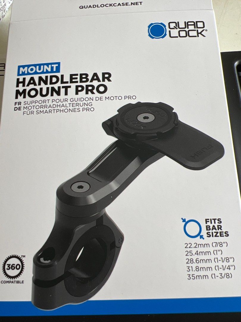 Quadlock Handlebar Pro Motorcycles Motorcycle Accessories On Carousell