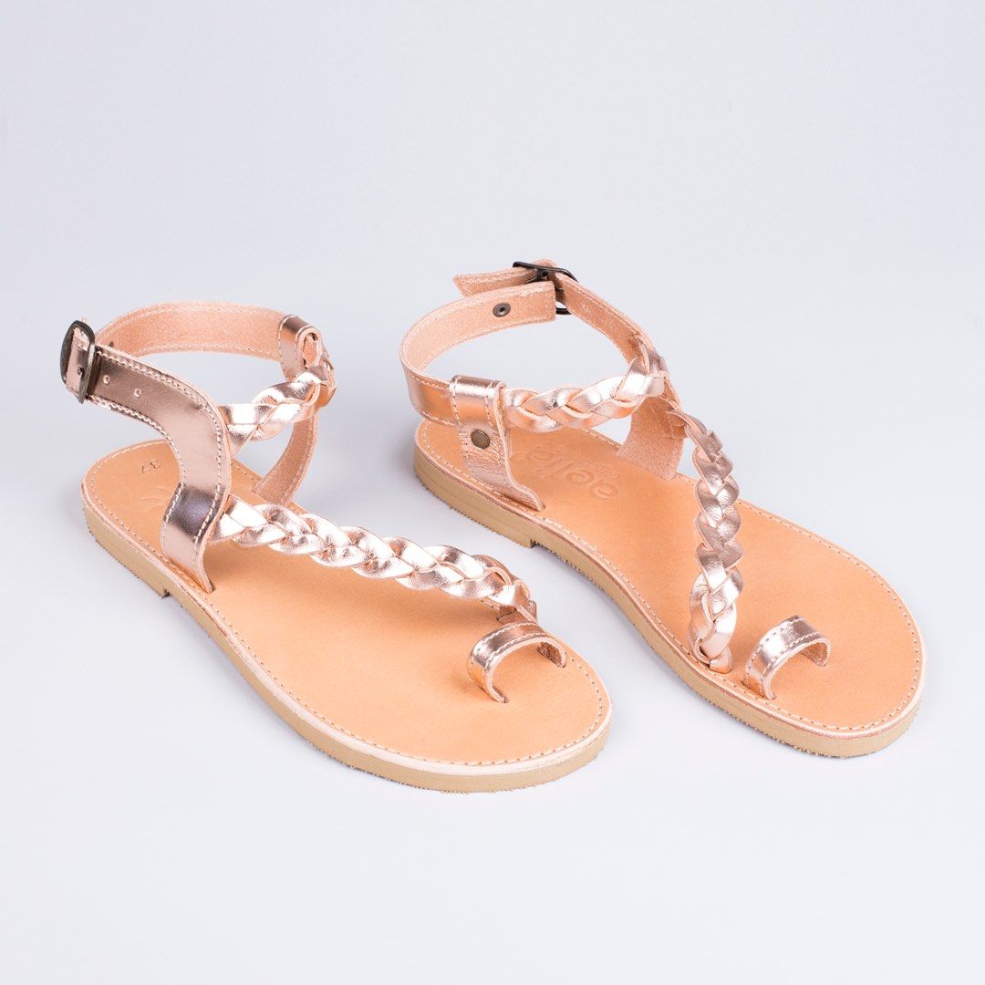 Very rose gold sandals new arrivals