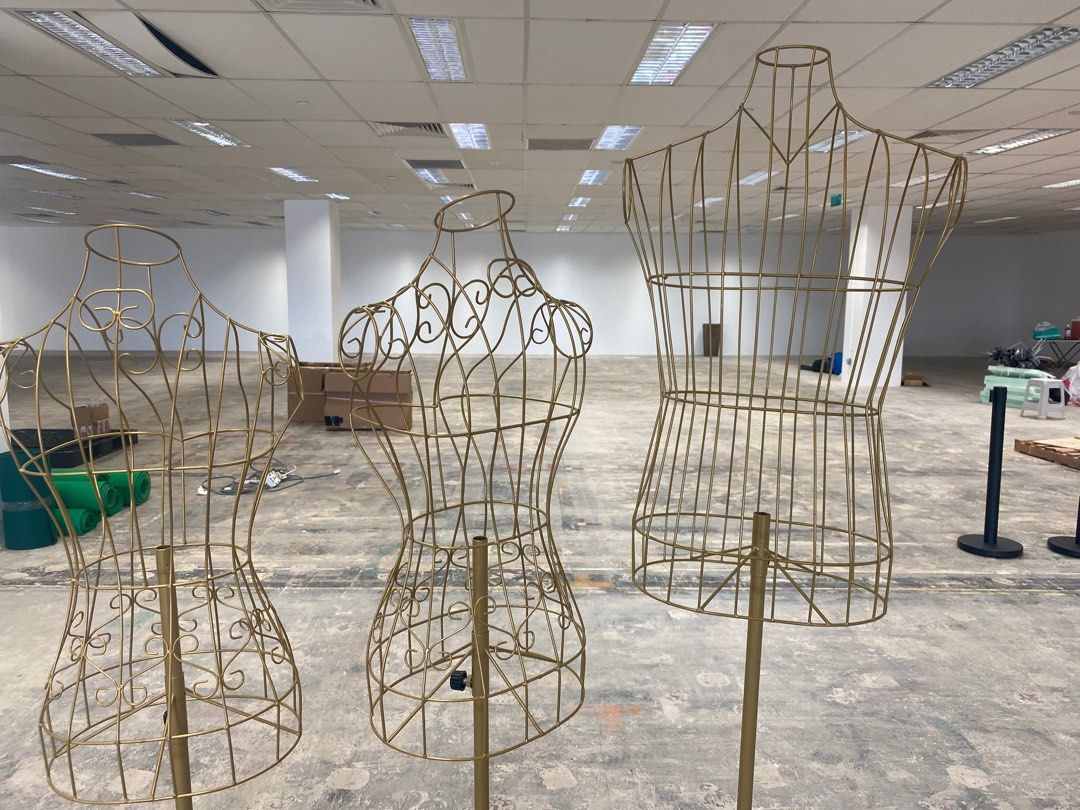 [Rental] Gold Torso Mannequins, Lifestyle Services, Event & Party