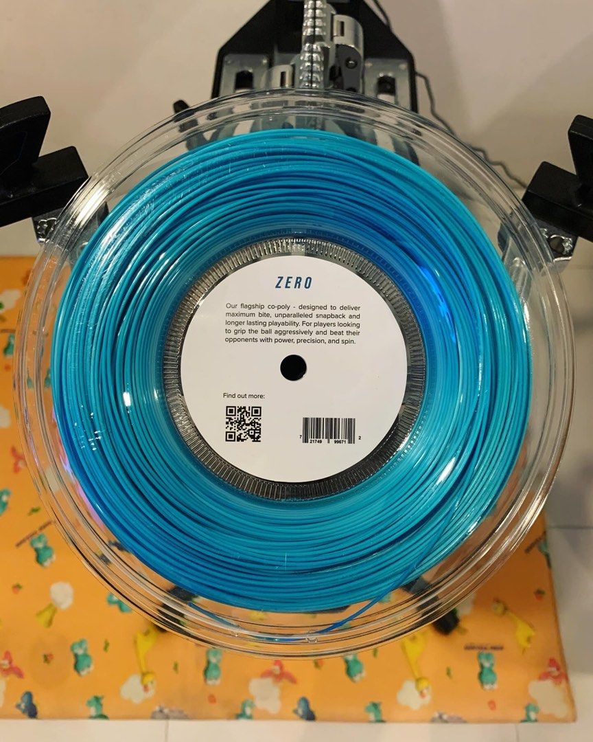 そら Restring Zero Set 1.23mm/1.28mm, Sports Equipment, Sports & Games