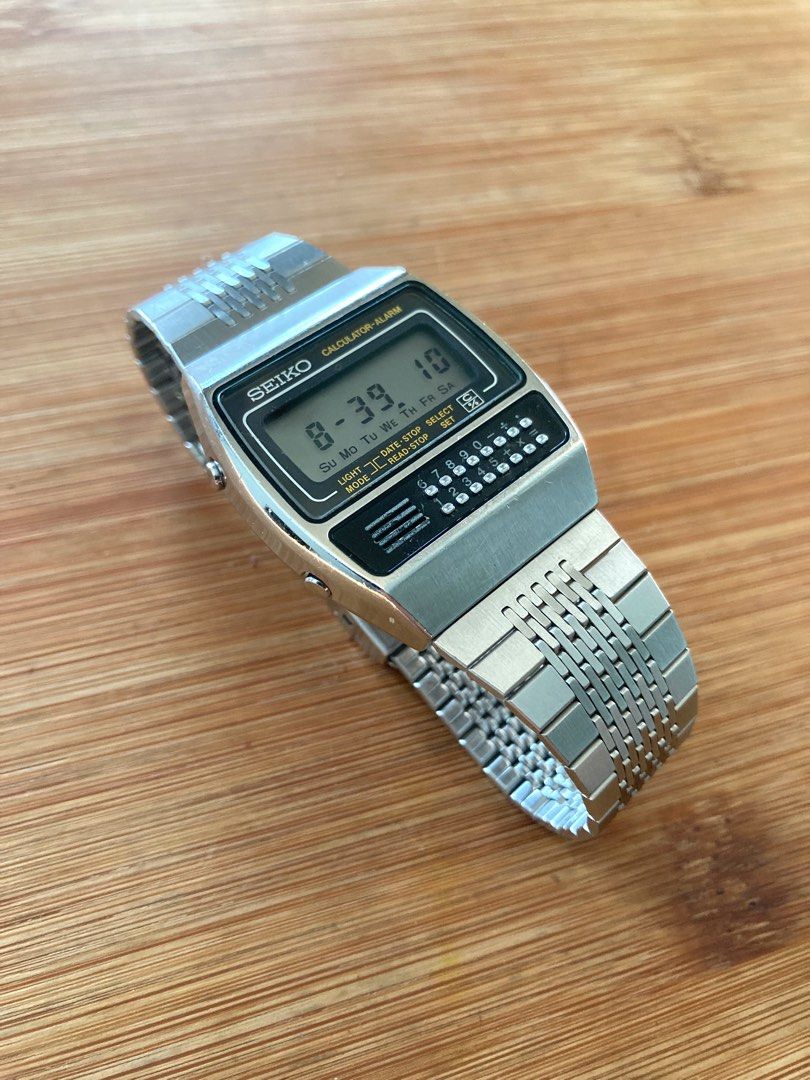 Seiko calculator 2025 watch