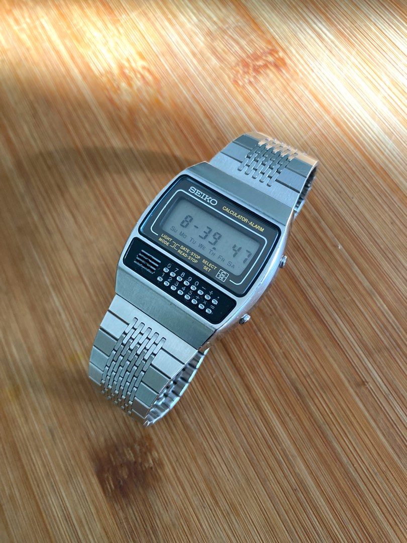 Seiko calculator watch vintage 2025