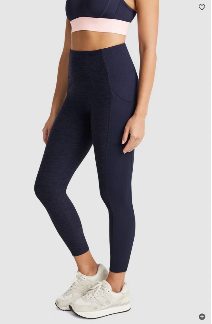 Popflex Active Pointe Leggings in Navy, Women's Fashion, Activewear on  Carousell