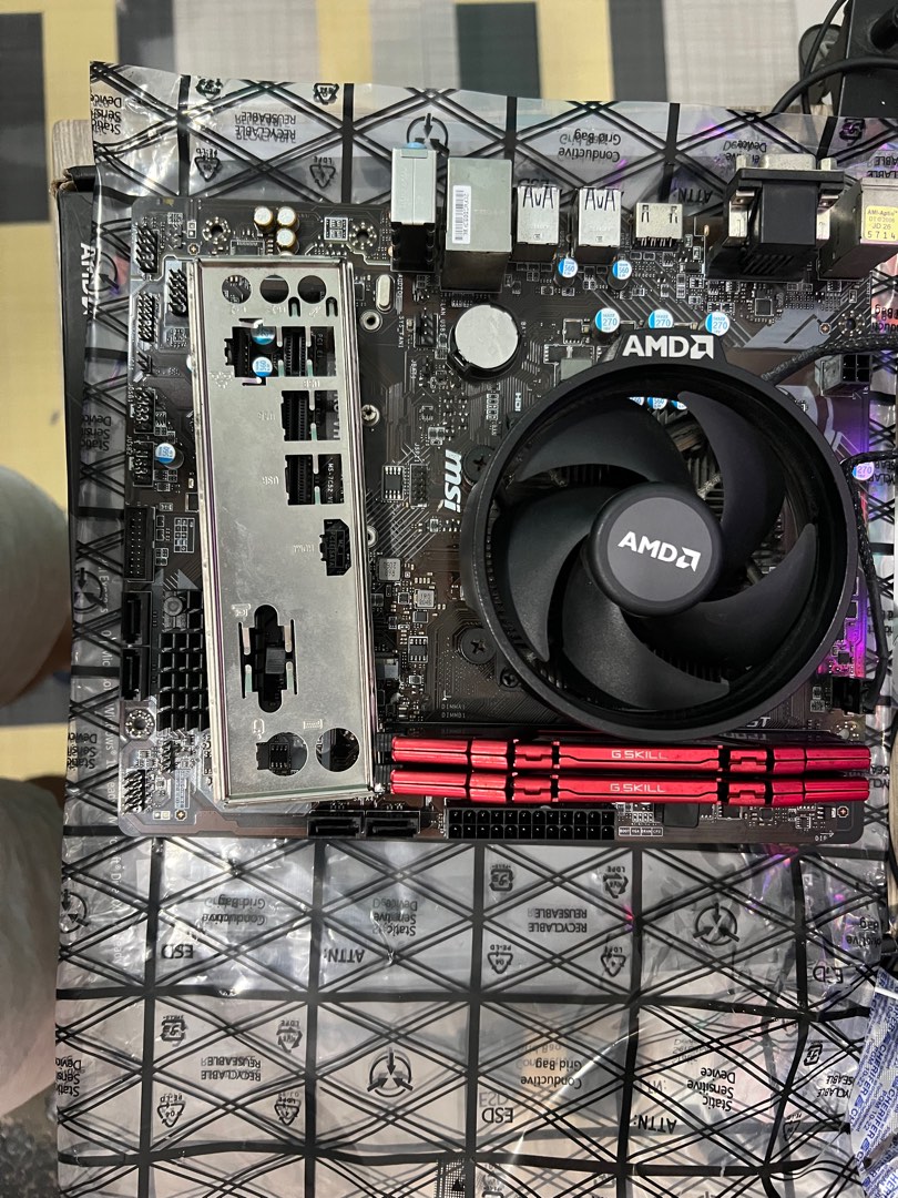 ryzen 3 3200g with a320m and 2x4gb ram, Computers & Tech, Parts ...