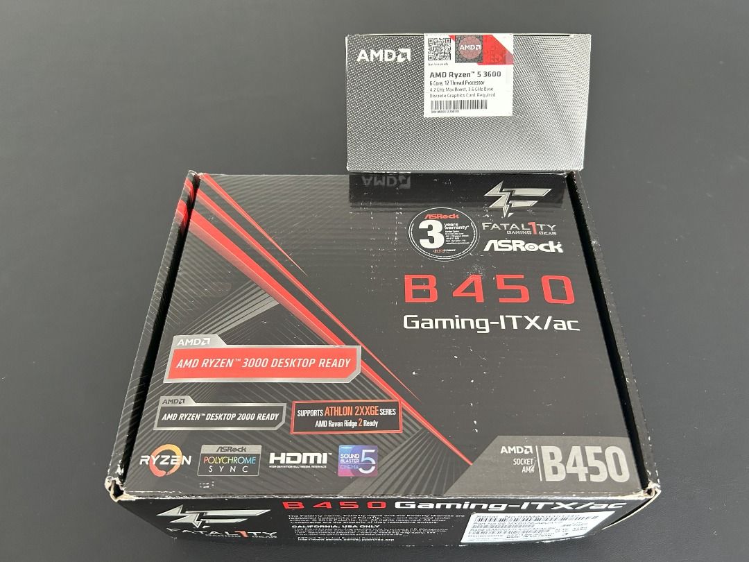 Asrock b450 ryzen 3600 store