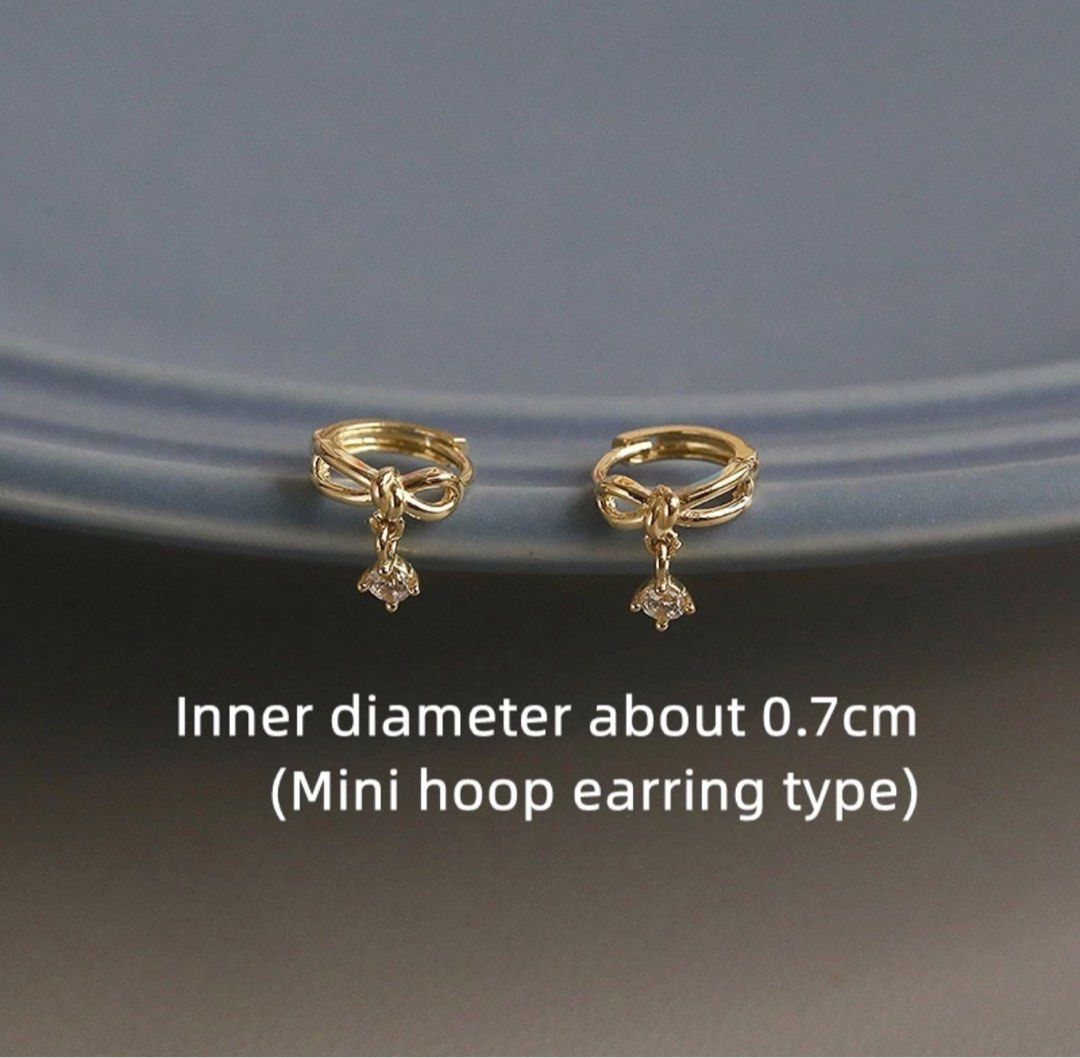 Gold hoop online earrings huggies