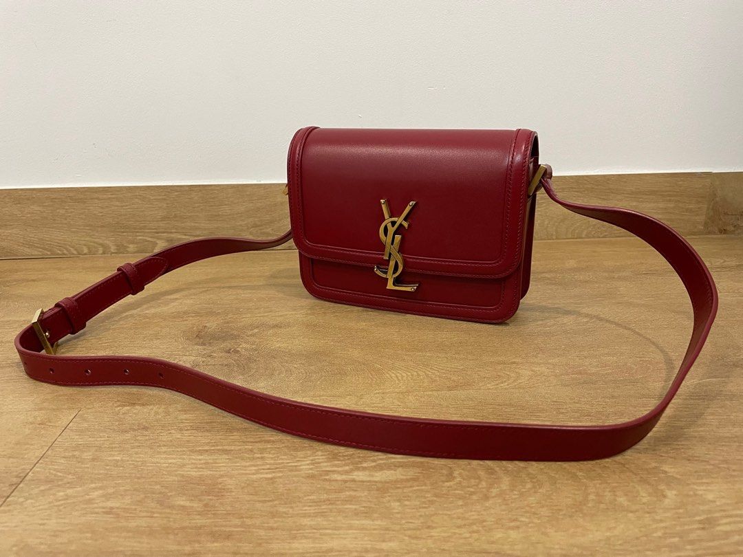 Red ysl crossbody bag online