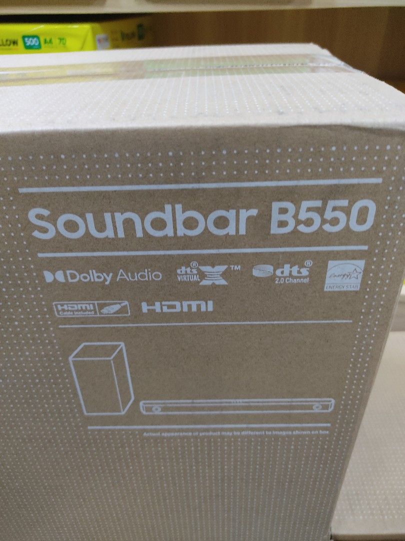 samsung B550 soundsbar, TV & Home Appliances, TV & Entertainment ...