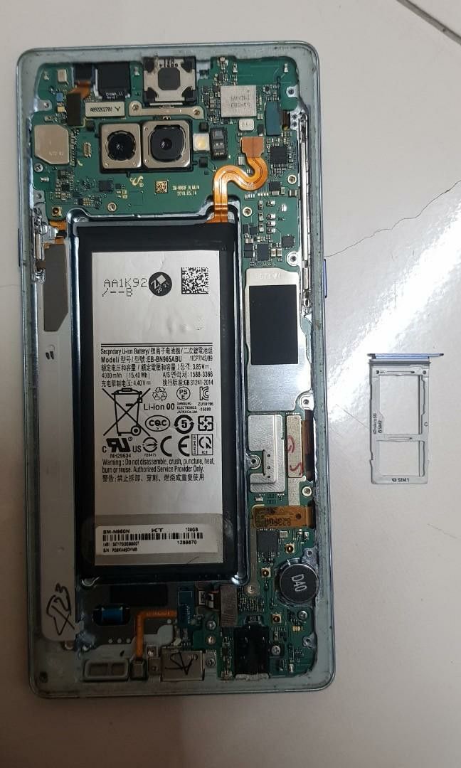 Samsung note outlet 9 motherboard
