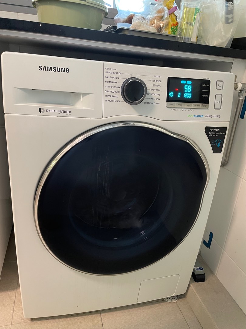 Samsung Used Washer and Dryer, TV & Home Appliances, Washing Machines