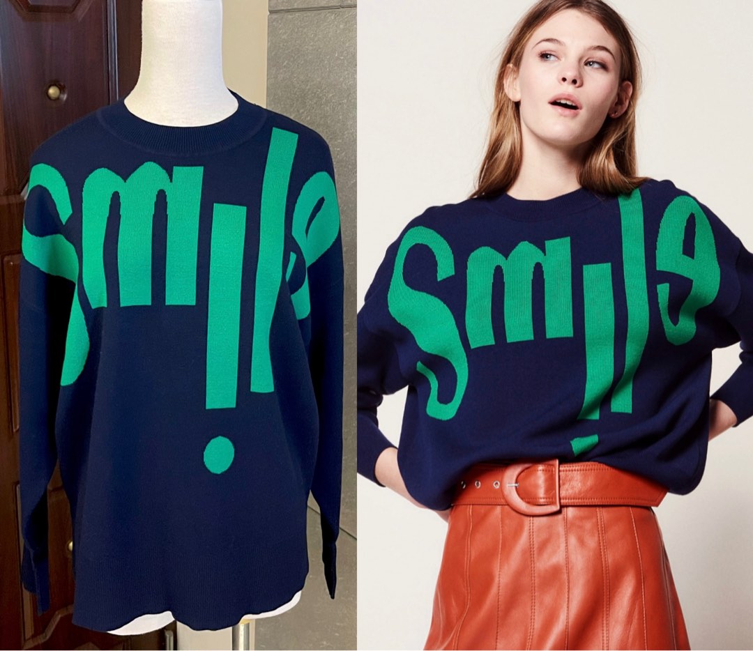 Sandro smile sweater sale