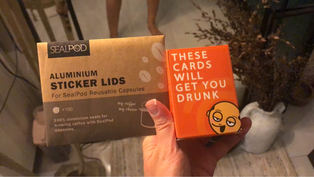 Sealpod aluminium sticker lids, Hobbies & Toys, Toys & Games on Carousell