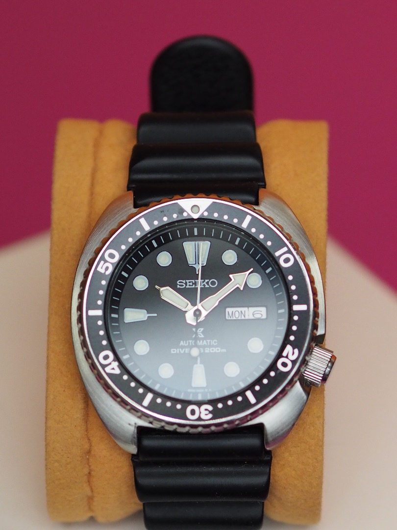 Seiko Prospex Turtle Black SRP777 Men s Fashion Watches