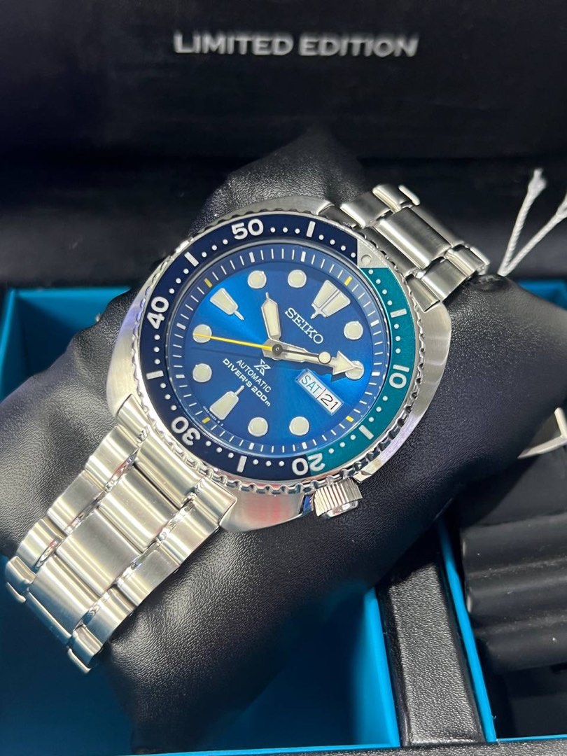Seiko blue lagoon turtle limited edition on sale