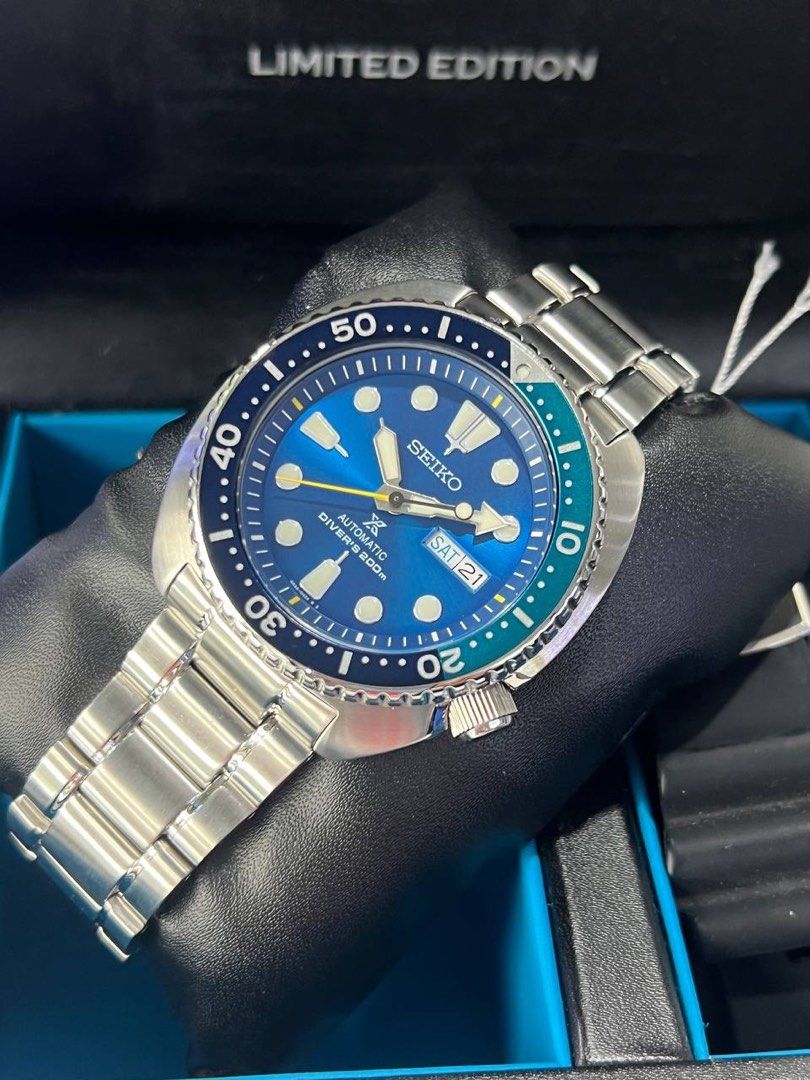 SEIKO PROSPEX TURTLE BLUE LAGOON LIMITED EDITION DIVERS 200M AUTOMATIC SRPB11K1