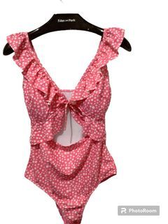 Pink Sexy swimsuits,  0XL  Plus Size 
