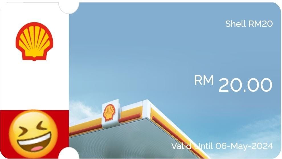 Shell Voucher Rm20, Tickets & Vouchers, Vouchers on Carousell