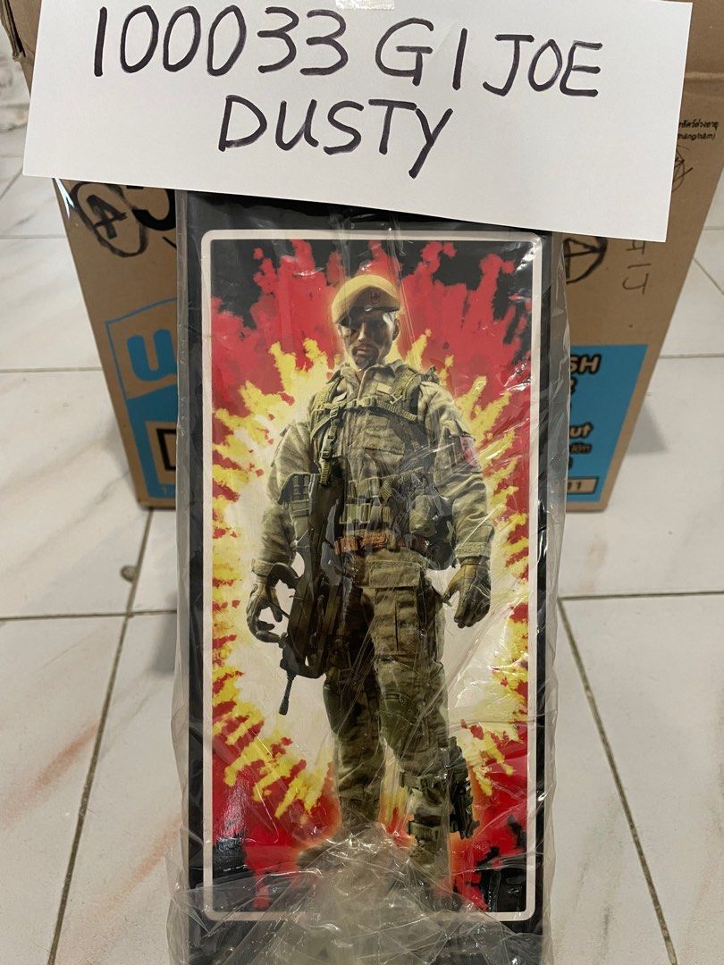 Sideshow GIJOE Desert trooper Dusty, 興趣及遊戲, 玩具& 遊戲類