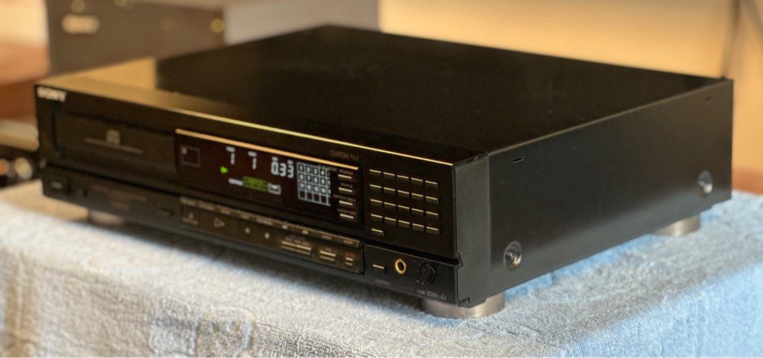 Sony CDP-228ESD (CD機）, 音響器材, 音樂播放裝置MP3及CD Player