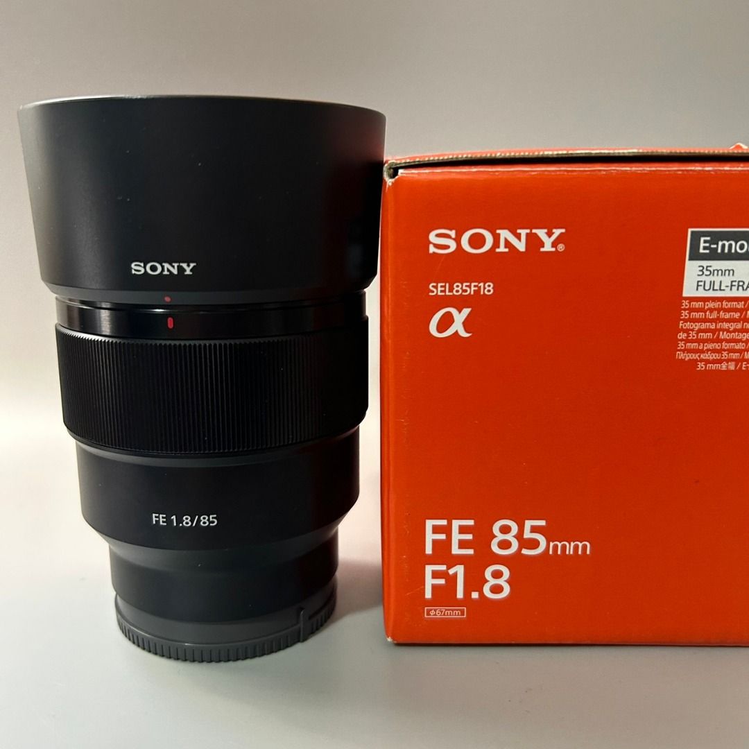 美品 SONY FE85mm F1.8 SEL85F18 Eマウント - カメラ