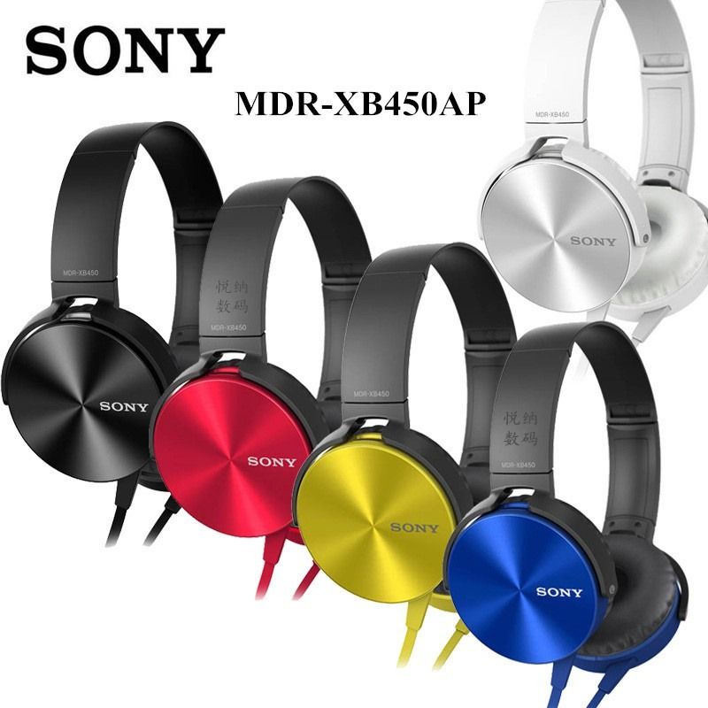 Sony Headphone MDR XB450AP Extra Bass Headset