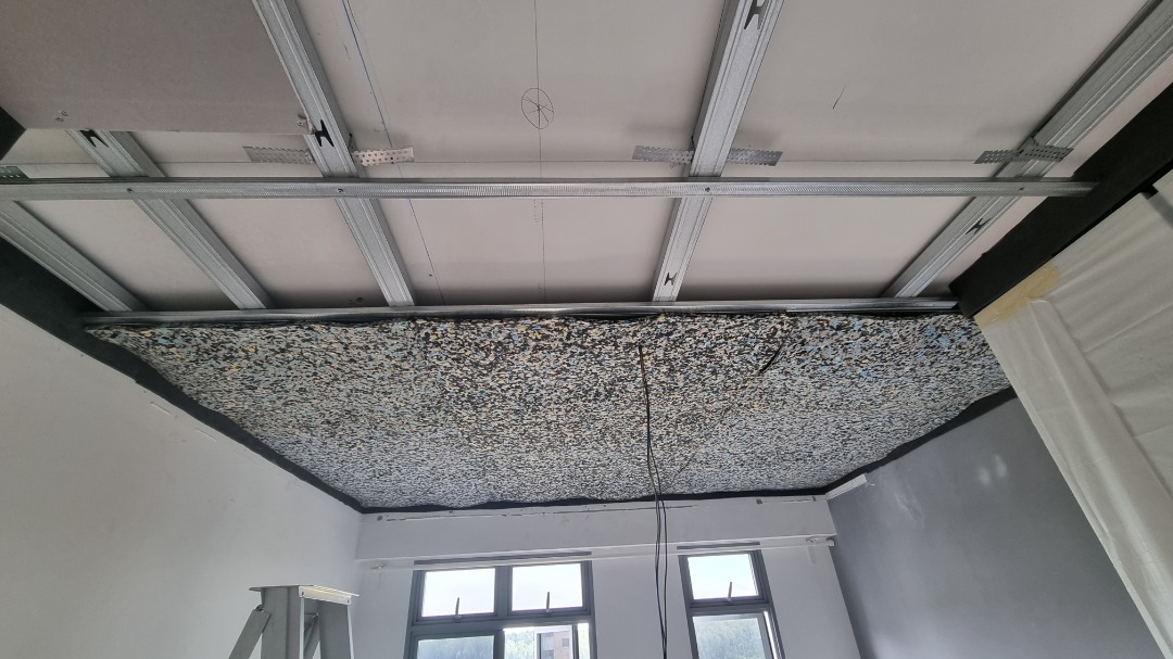 Soundproof & AntiVibration walls, ceiling and floor (NO ROCKWOOLIT