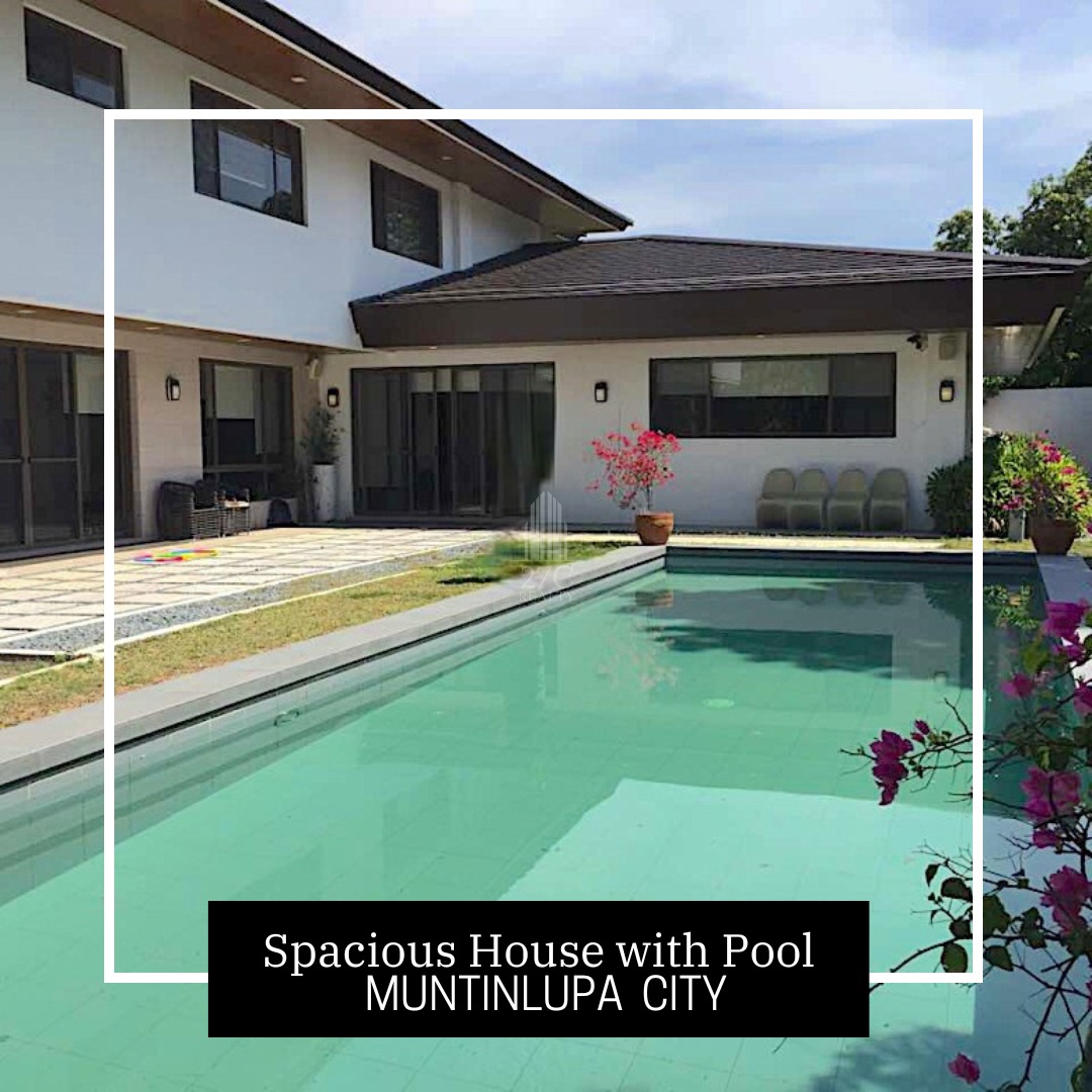 Spacious and Modern House with Pool for Rent in Ayala Alabang Village