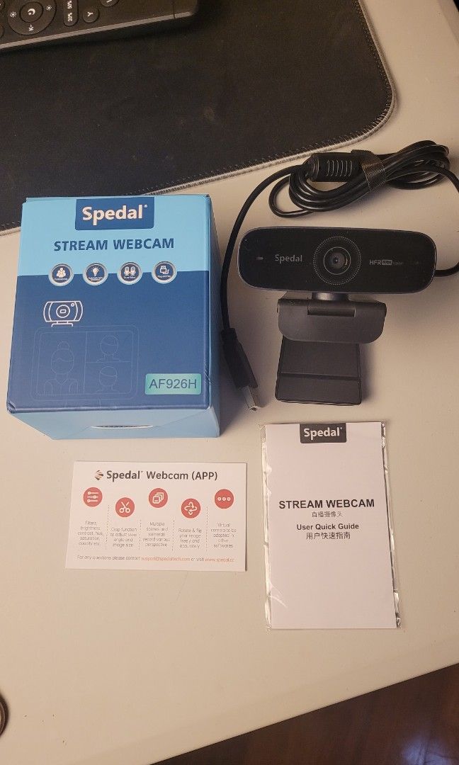 Spedal hd 2025 webcam 1080p 60fps