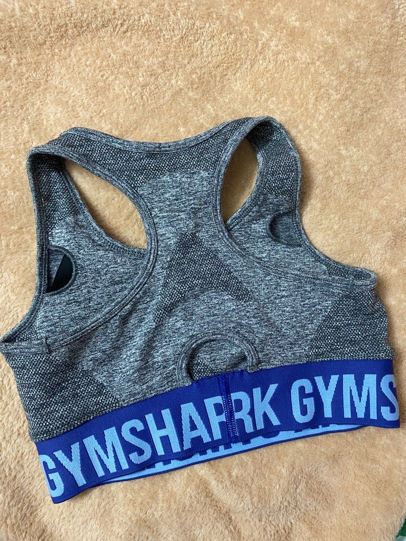 Gymshark Flex Sports Bra - Charcoal Grey Marl