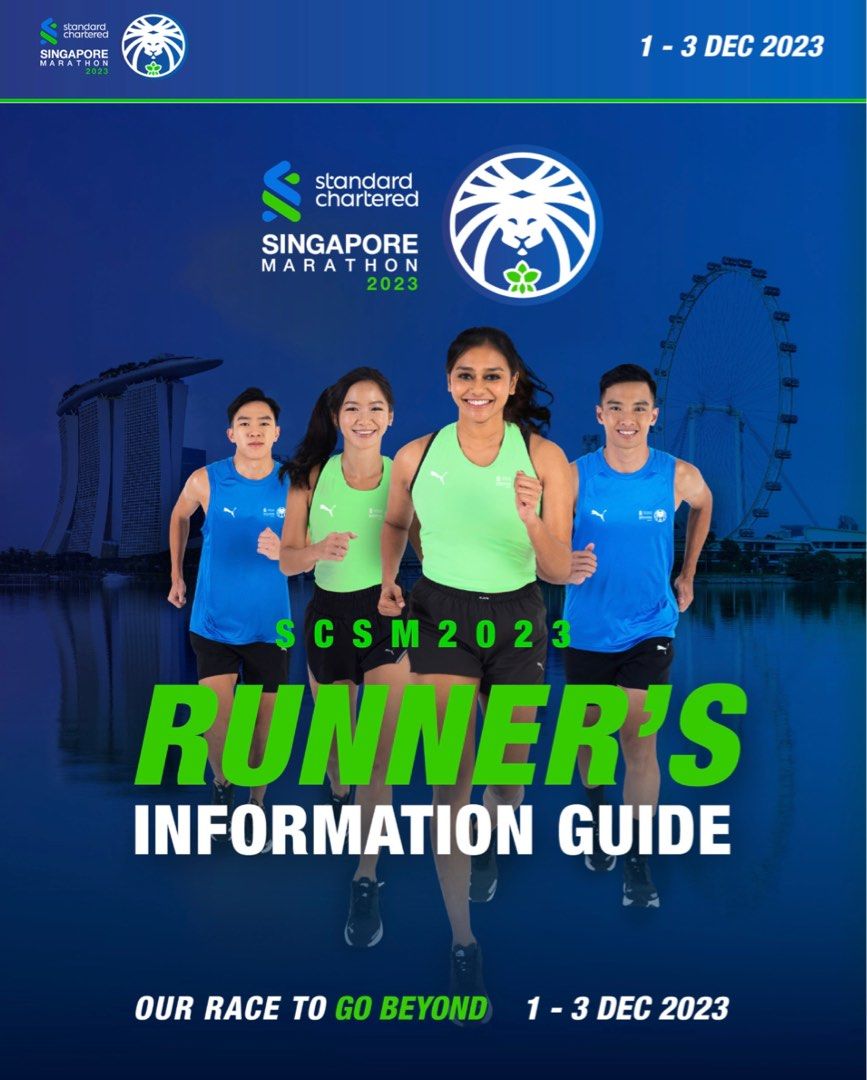 Standard Chartered Singapore Marathon Race Bib, Tickets & Vouchers