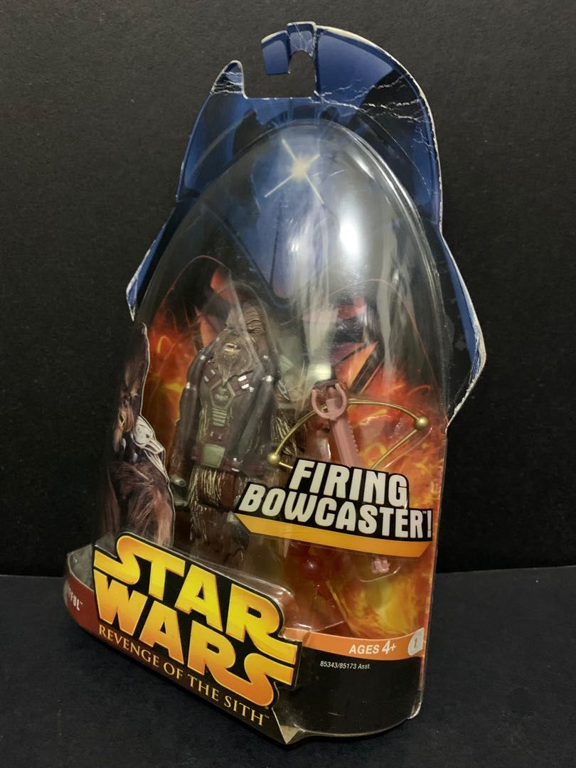 Tarfful Rots Star Wars Hasbro ROTS Battle of Kashyyyk Order 66 Rare Wookie Commander ...